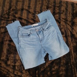 Levi's Women's Ankle Jeans in Sky Blue